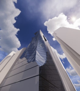 building and skin … boolean tower