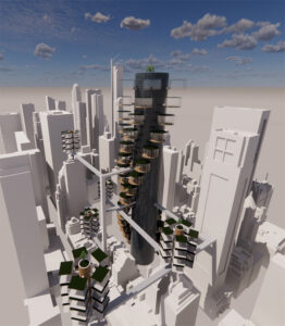 urban verticality … city above the urban sea
