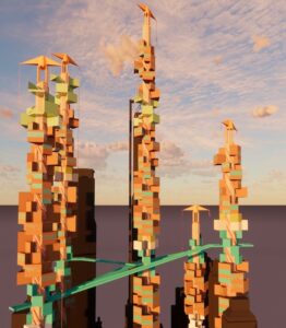 urban verticality … concrete jungle